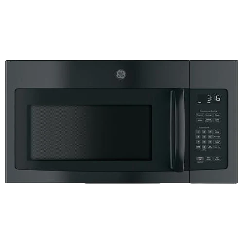 Consistent GE® 1.6 Cu. Ft. Over-the-Range Microwave Oven with Recirculating Venting Easy-to-Use