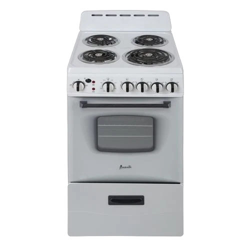 Practical Avanti 20 Electric Range Oven with Framed Glass Door - White Official