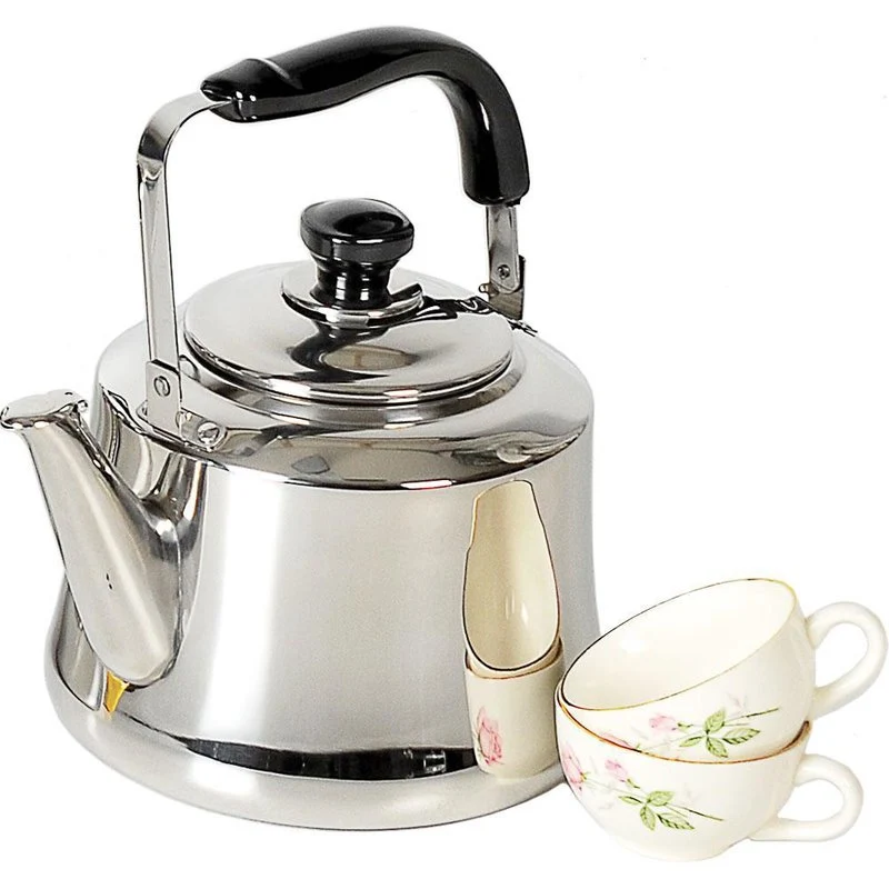 Premium Stainless Steel Spout Kettle - 1 Gallon Practical