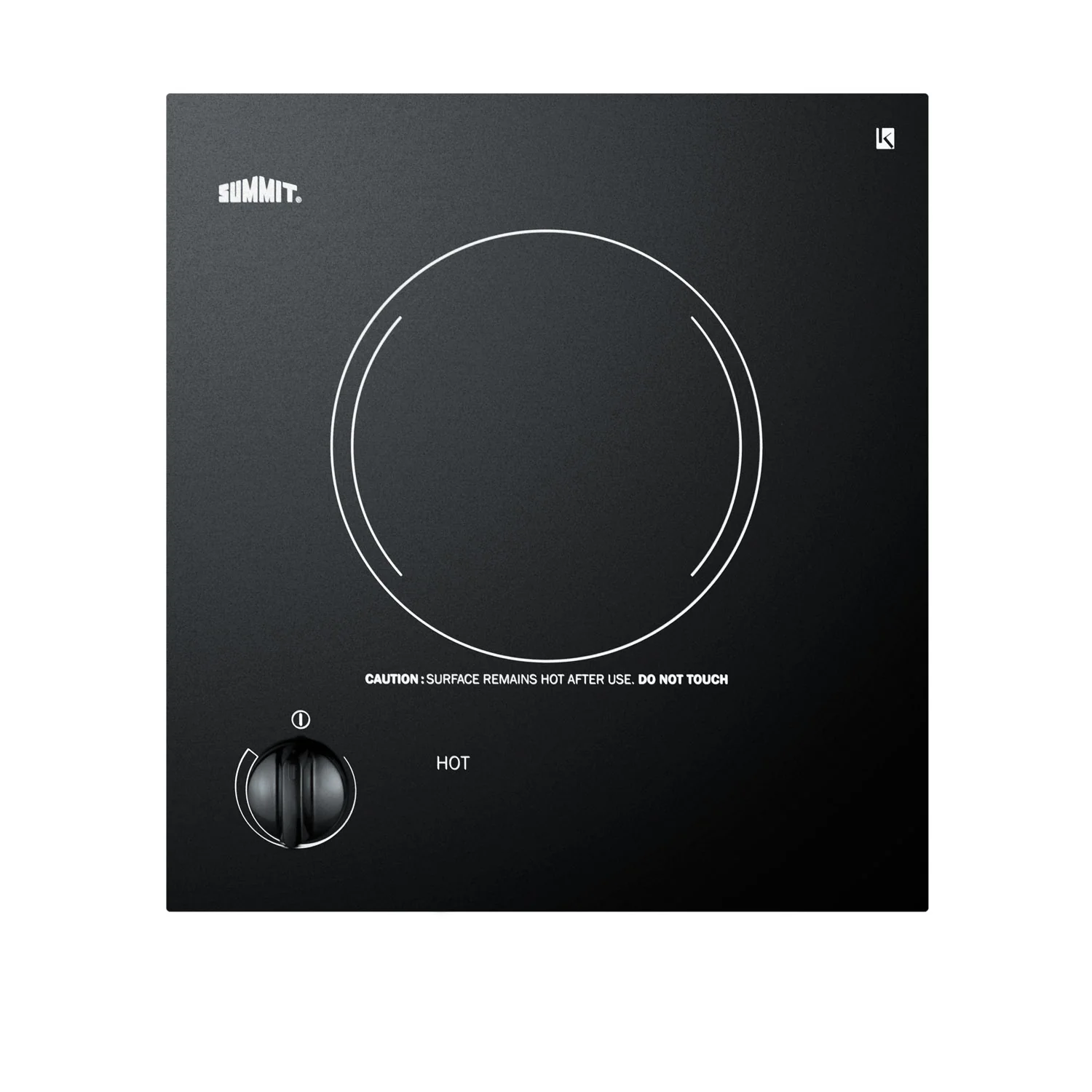 Smooth 12 Wide 115V 1-Burner Radiant Cooktop Recyclable