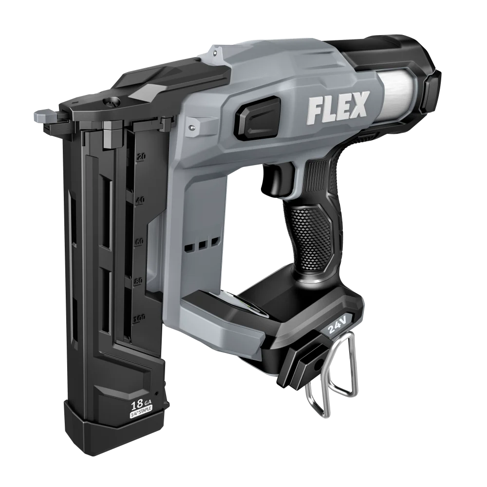 Certified FLEX 18Ga 1 4 Narrow Crown Stapler Tool Only Fine