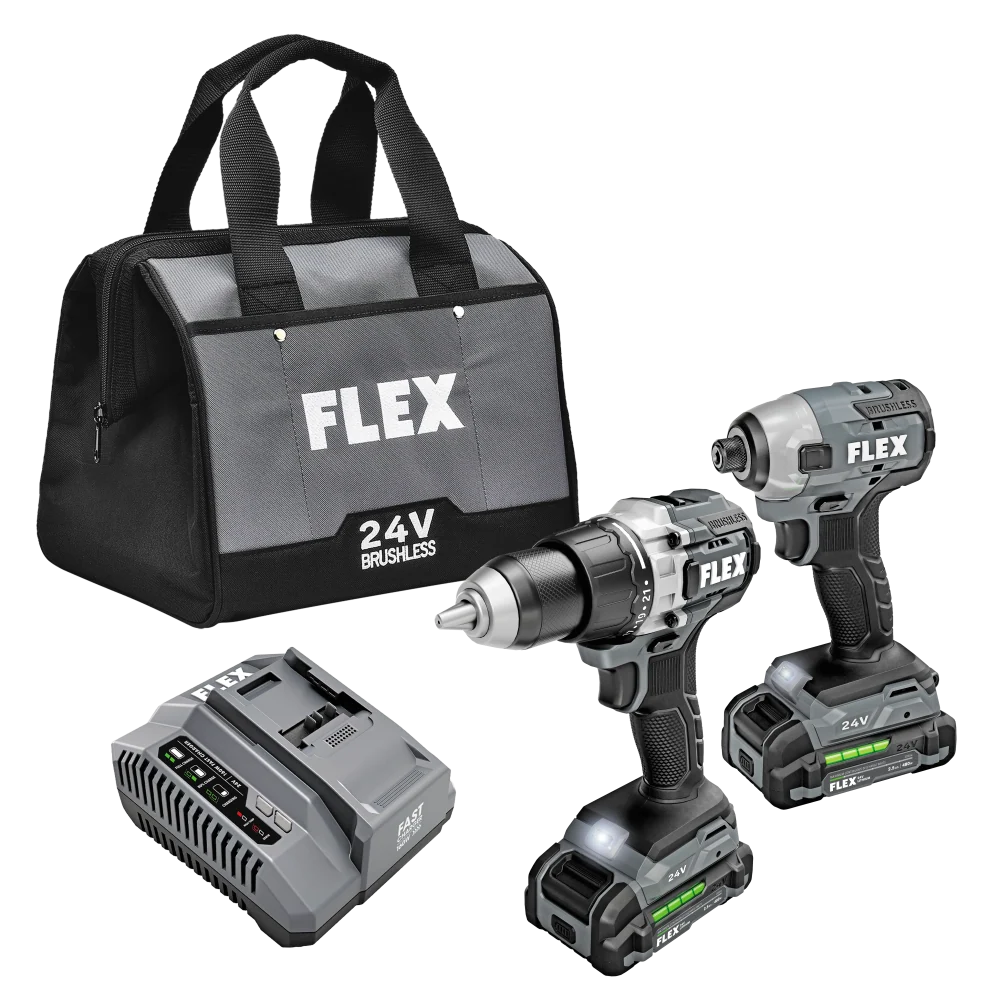 Consistent FLEX Drill Driver Impact Driver Kit Trendy