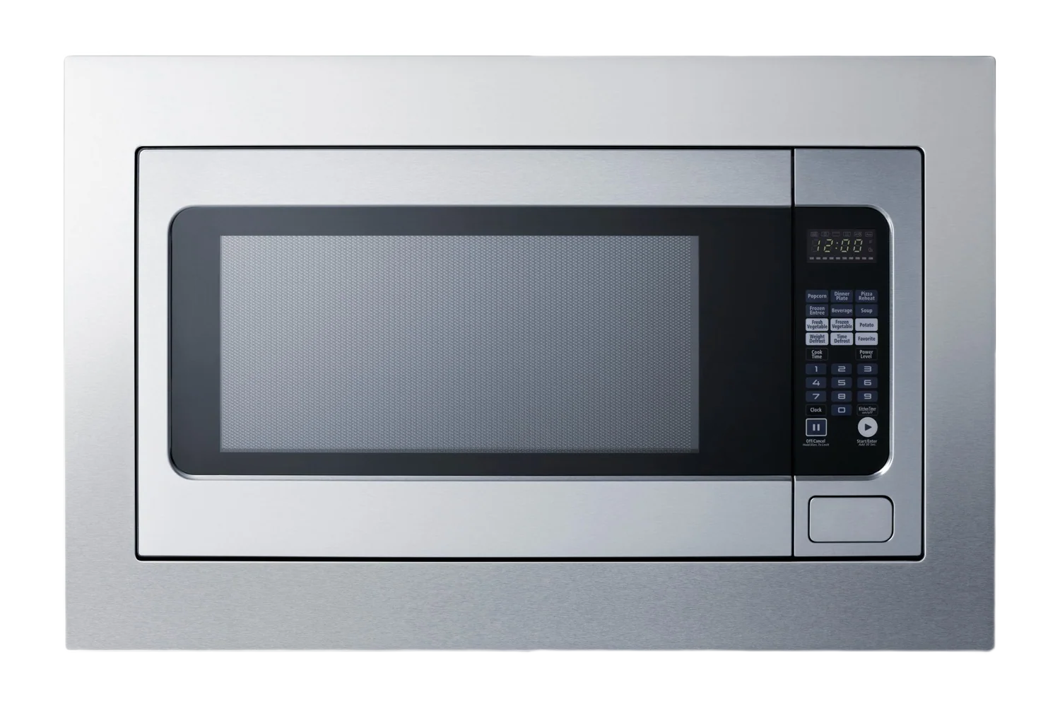 Efficient 30 Wide Built-In Microwave Trim Kit Included Easy-to-Use