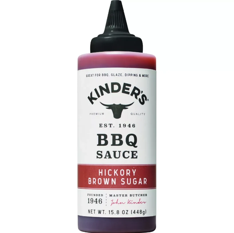 Practical Kinder's Hickory Brown Sugar BBQ Sauce 15.8 Oz. Solid