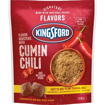 Official Kingsford Signature Flavors Cumin Chili Charcoal Flavor Booster Briquettes 2 Lbs. Practical