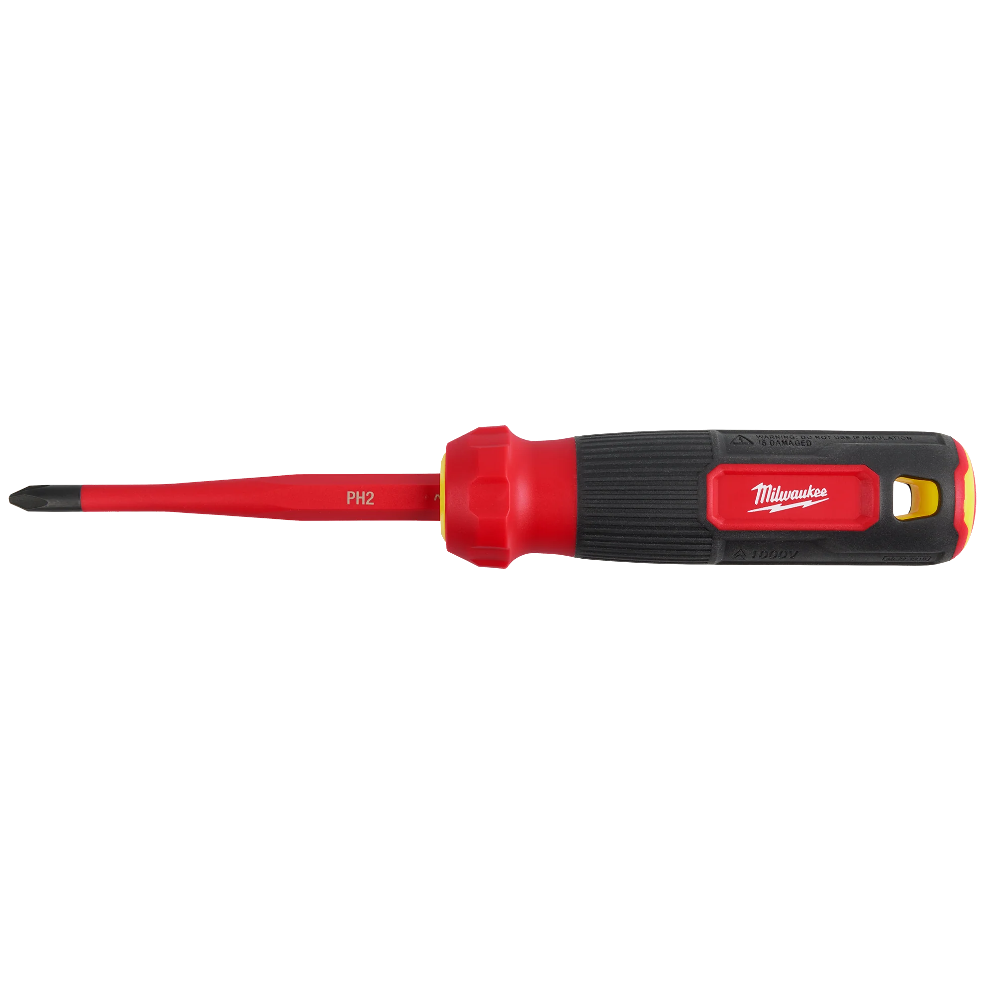 Natural Milwaukee 4-in-1 1000V Insulated Slim Tip Multi-Bit Screwdriver Artisan