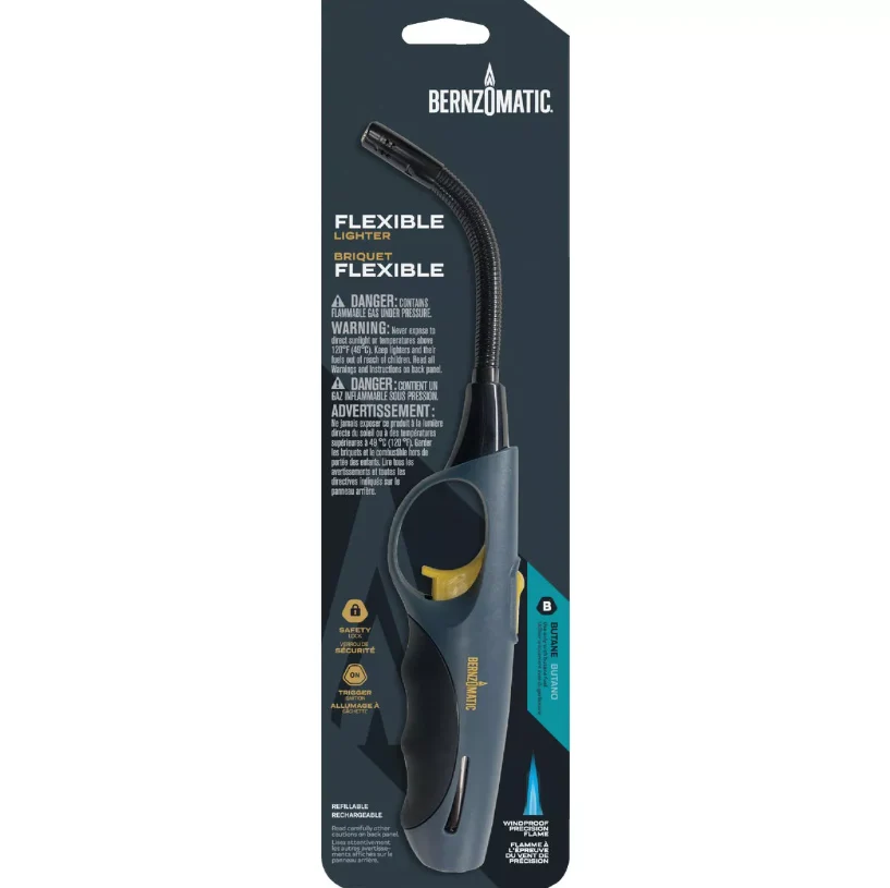 Elegant Bernzomatic Refillable Flexible Stem Butane Lighter Innovative