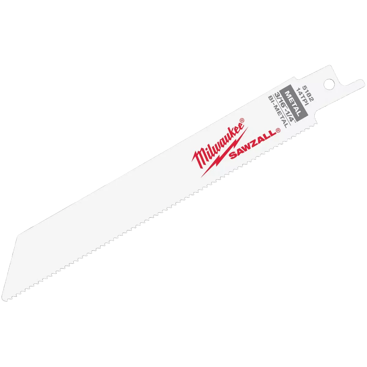 Environmentally Friendly Milwaukee 6 14 TPI SAWZALL® Blade for Medium Metal Bulk 25 Flexible