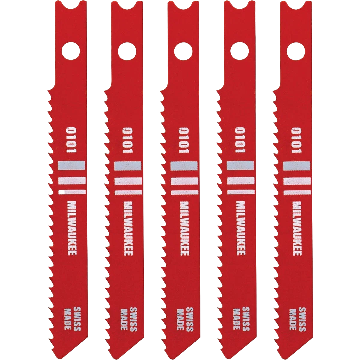 Expertly Made Milwaukee 2-3 4 14TPI U-Shank Metal High Speed Steel Jig Saw Blades 5 PK Fine Crafted