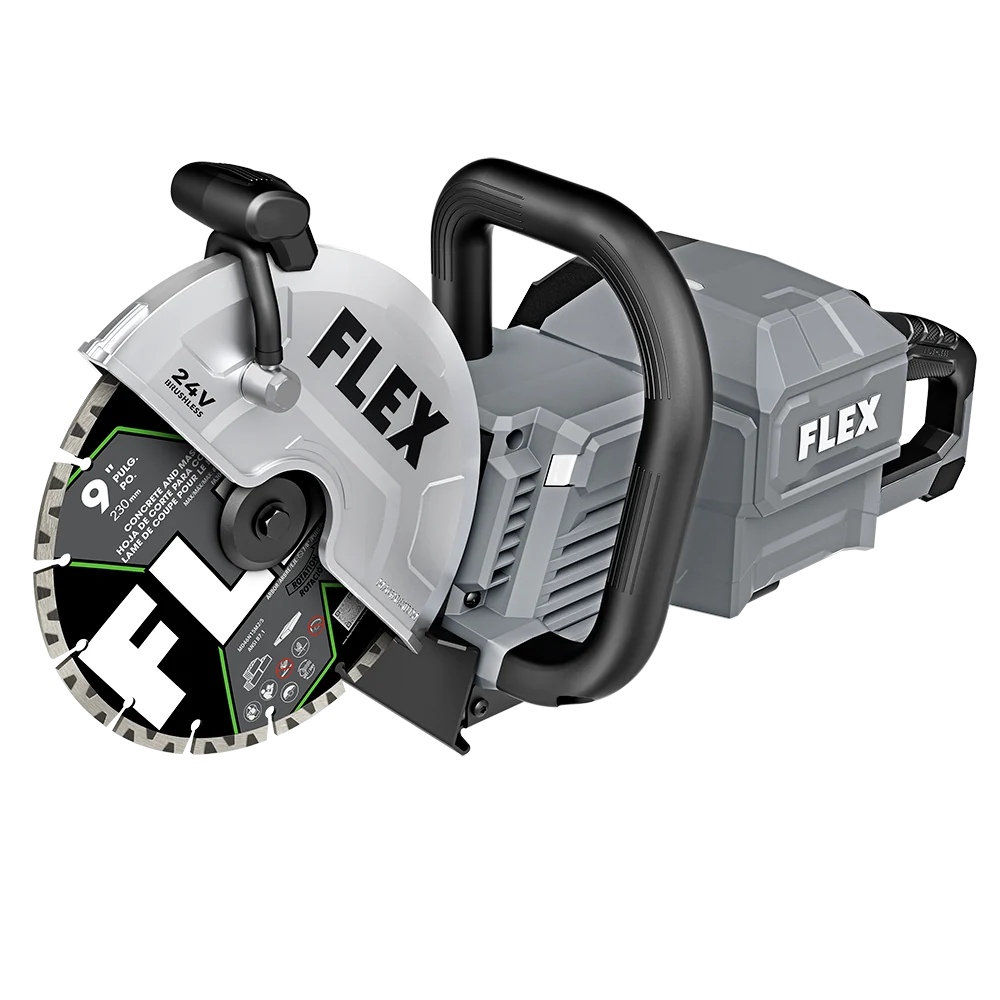 Fine Crafted FLEX 24V 9 Handheld Cut-Off Saw Stacked Lithium Kit Comfortable