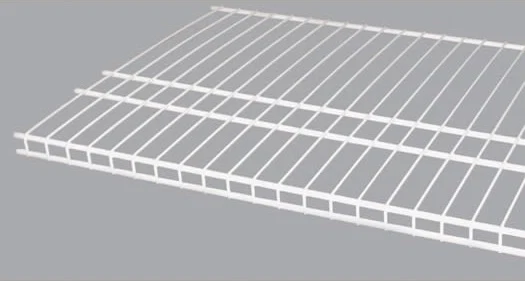 Professional ClosetMaid SuperSlide 6' W. x 16 D. Ventilated Closet Shelf White Next-Generation