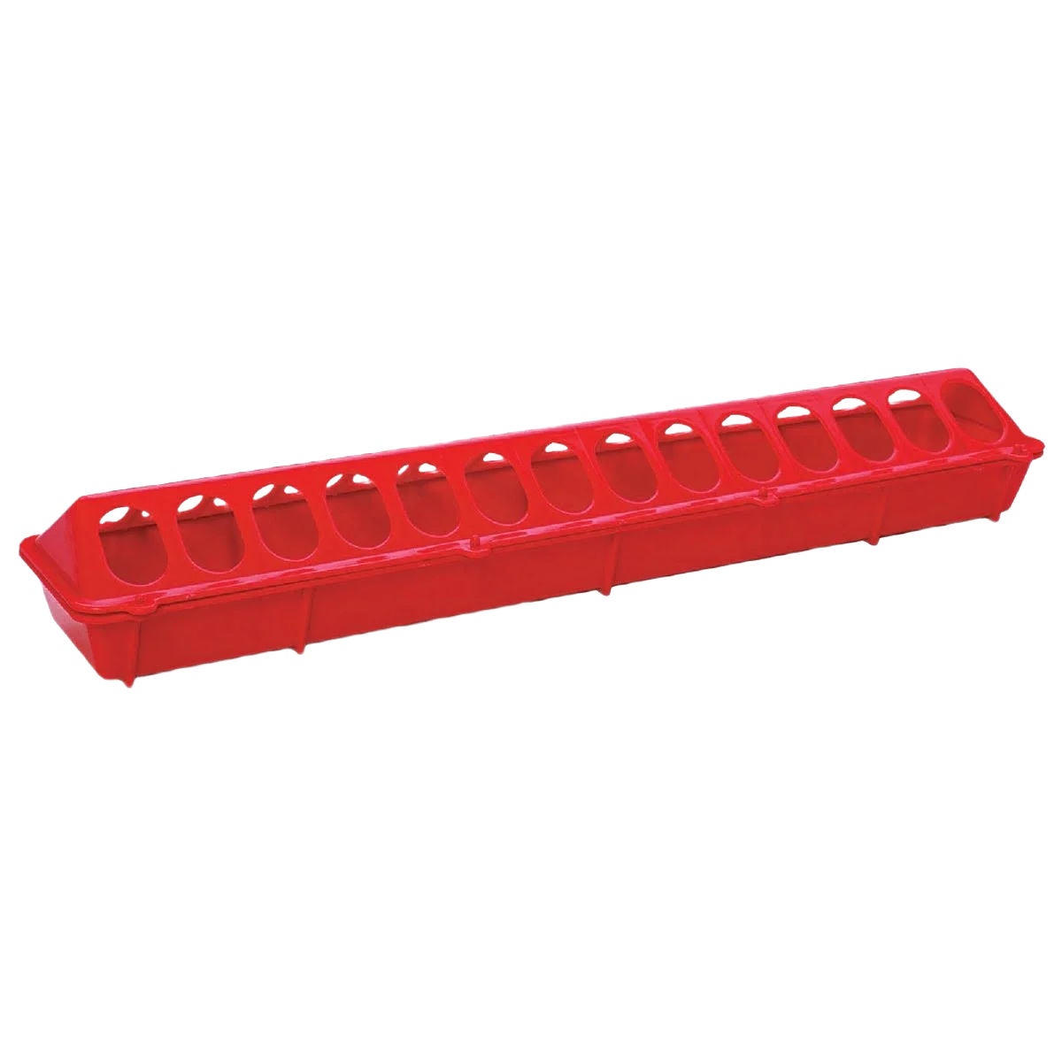 Luxury Little Giant Flip-Top Plastic Poultry Feeder Clean