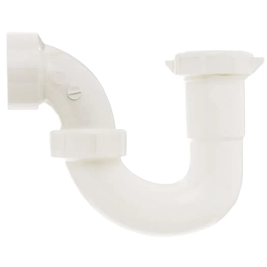 Exclusive Do it 1-1 2 or 1-1 4 White Plastic Sink Trap Pure