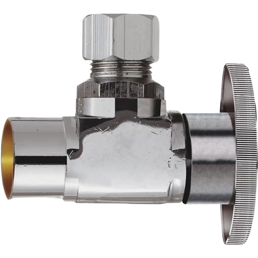 Responsible Do it 1 2 Sweat 3 8 OD Compression Quarter Turn Angle Valve Premium