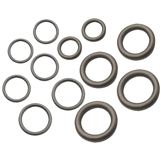 Contemporary Do it Assorted Large O-Rings 12-Piece Fine