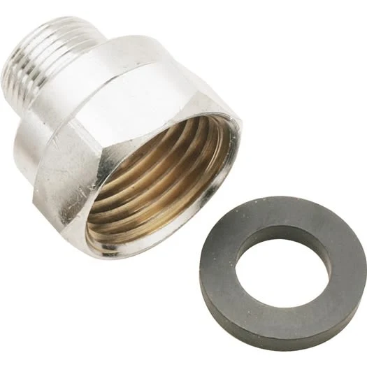 Smart Do it 3 8 in. OD x 1 2 in. FIP Brass Adapter Excellent
