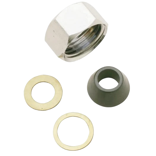Quality Do it 1 2 x 7 16 Slip-Joint Nut Set Reusable