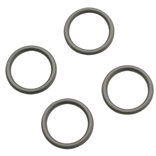 Official Do it 3 8 x 1 2 x 1 16 Inch Black Rubber O-Rings 4-Count Versatile