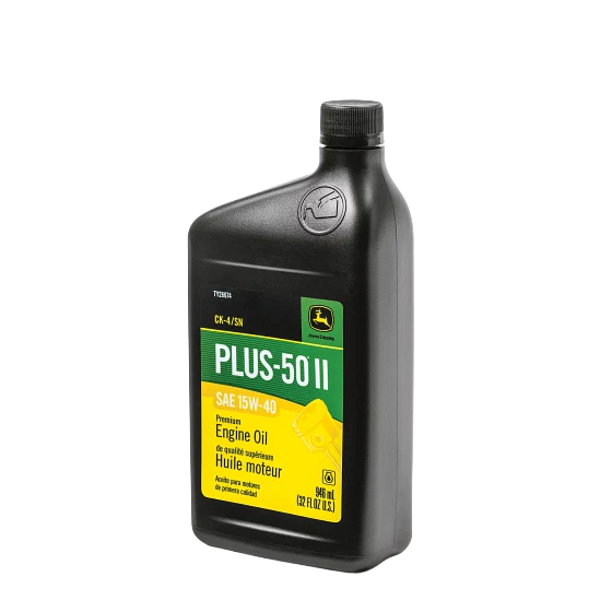 User-Friendly John Deere TY26674 Premium Engine Oil Plus-50™ II SAE 15W-40 API CK4 SN 32 Fluid Oz 2-Pack Genuine