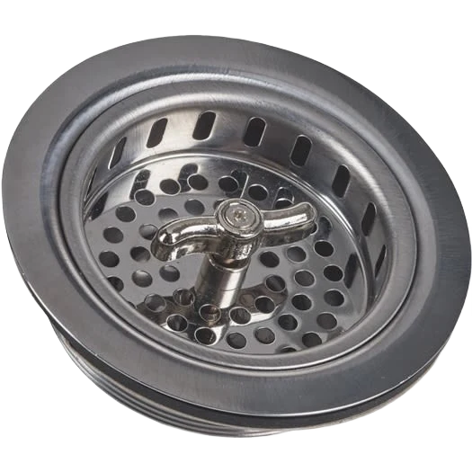 Optimized Do it 3-1 2 Inch Chrome Turn 'N Seal Basket Strainer Assembly Minimalist