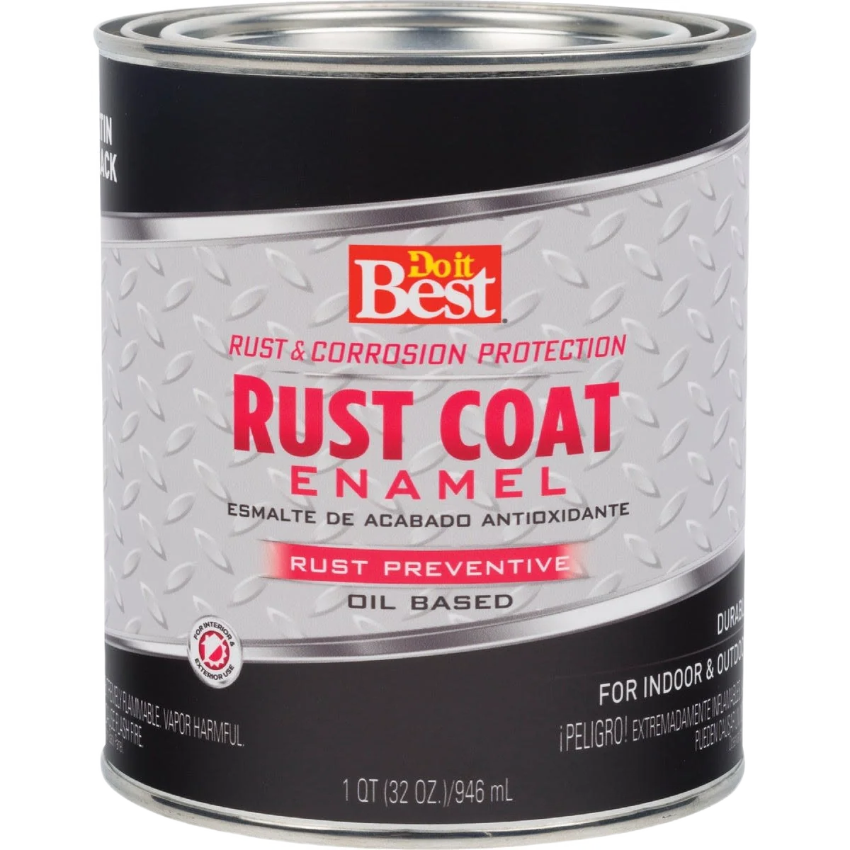 Minimalist Do it Rust Coat Enamel Classic