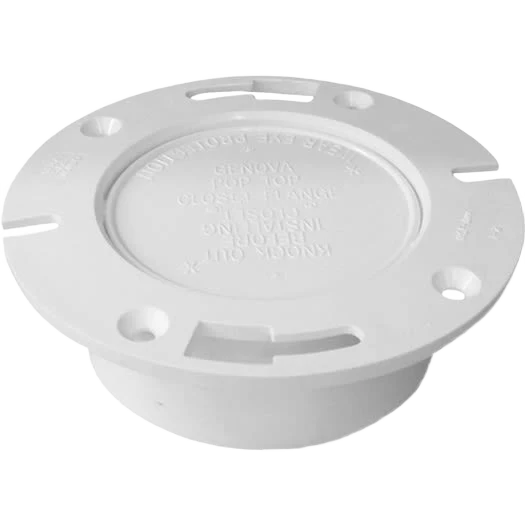 Reliable Charlotte Pipe 4 Schedule 40 DWV PVC Closet Flange First-Class