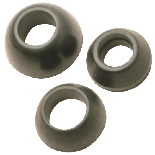 Certified Do it Assorted Bonnet Graphite Cone Faucet Washer 3 Ct. Relaxed