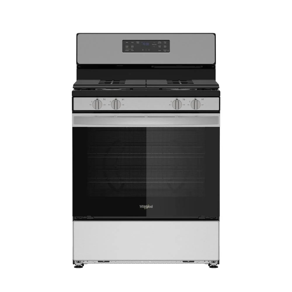 Reliable 30-inch Gas Range with Crispy Mode and Dishwasher Safe Grates High-End