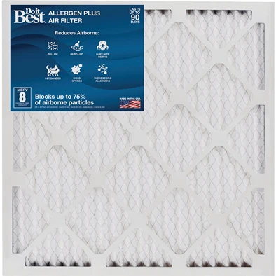 Versatile Do it 18 x 24 x 1 MERV 8 Furnace Filter Expertly Made