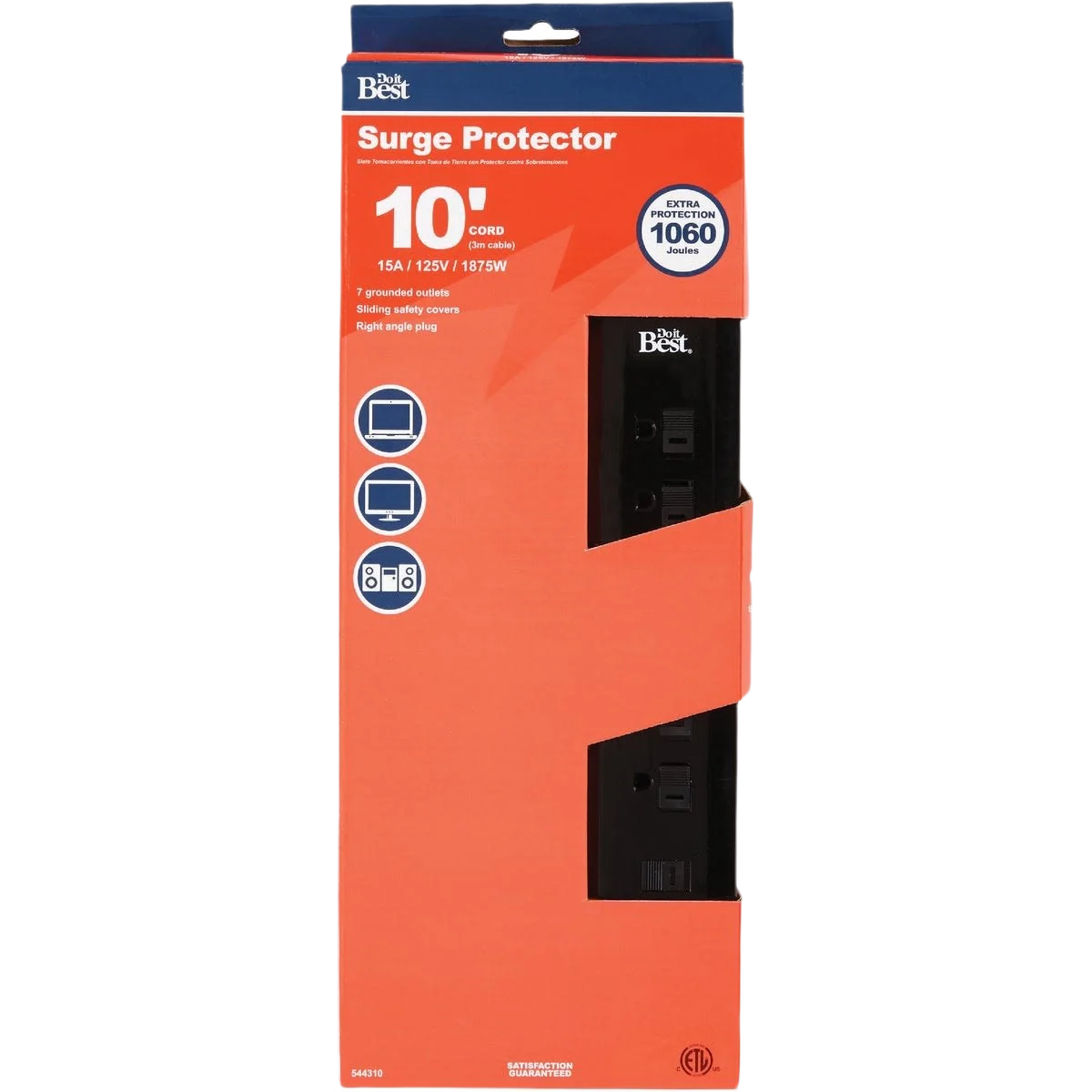 Reliable Do it 7-Outlet Surge Protector Trusted