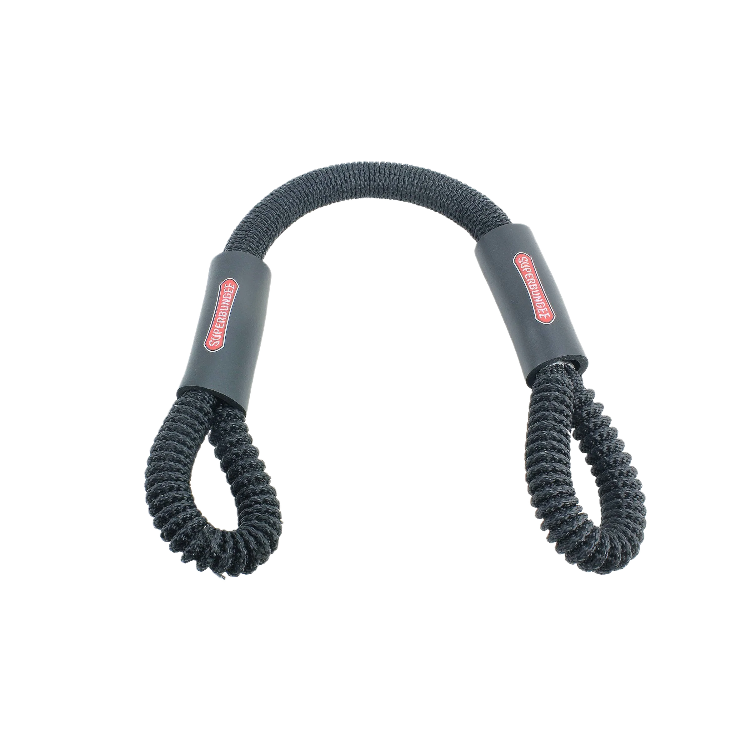 Luxury SuperBungee Red 8 in. Marine Cord with Looped Ends Functional
