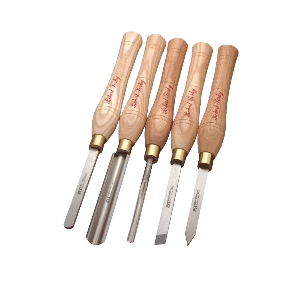 Eco-Friendly Sorby 5 Pc. Turning Tool Set Minimalist