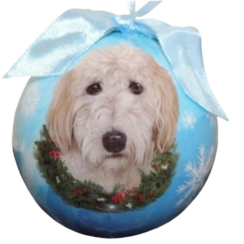 Quality E S Pets Goldendoodle Christmas Ball Ornament Casual