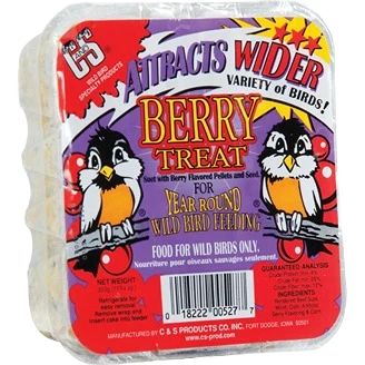 Dependable C S 11.75 Oz. Berry Treat Suet Advanced