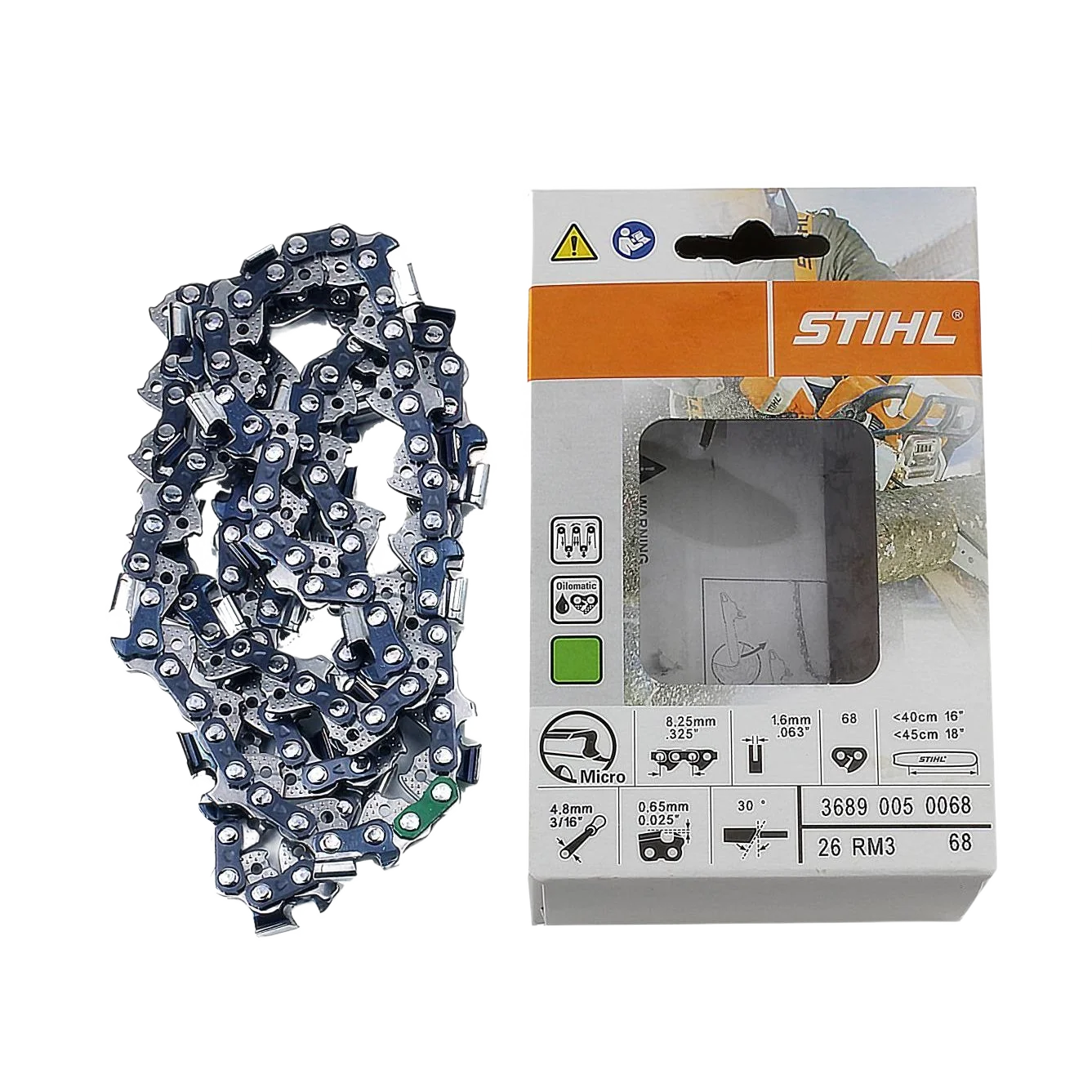 Smart STIHL 23RM3-68 18 Oilomatic® Rapid Micro Chain Easy-to-Use