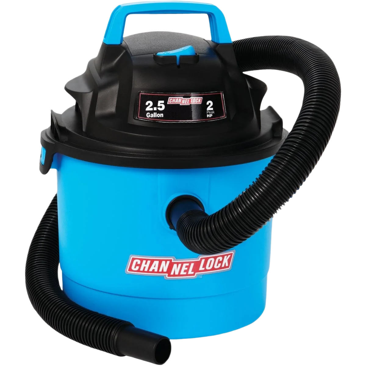 Selected Channellock 2.5 Gal. Wall Mountable Wet Dry Vacuum 2 Hp Certified