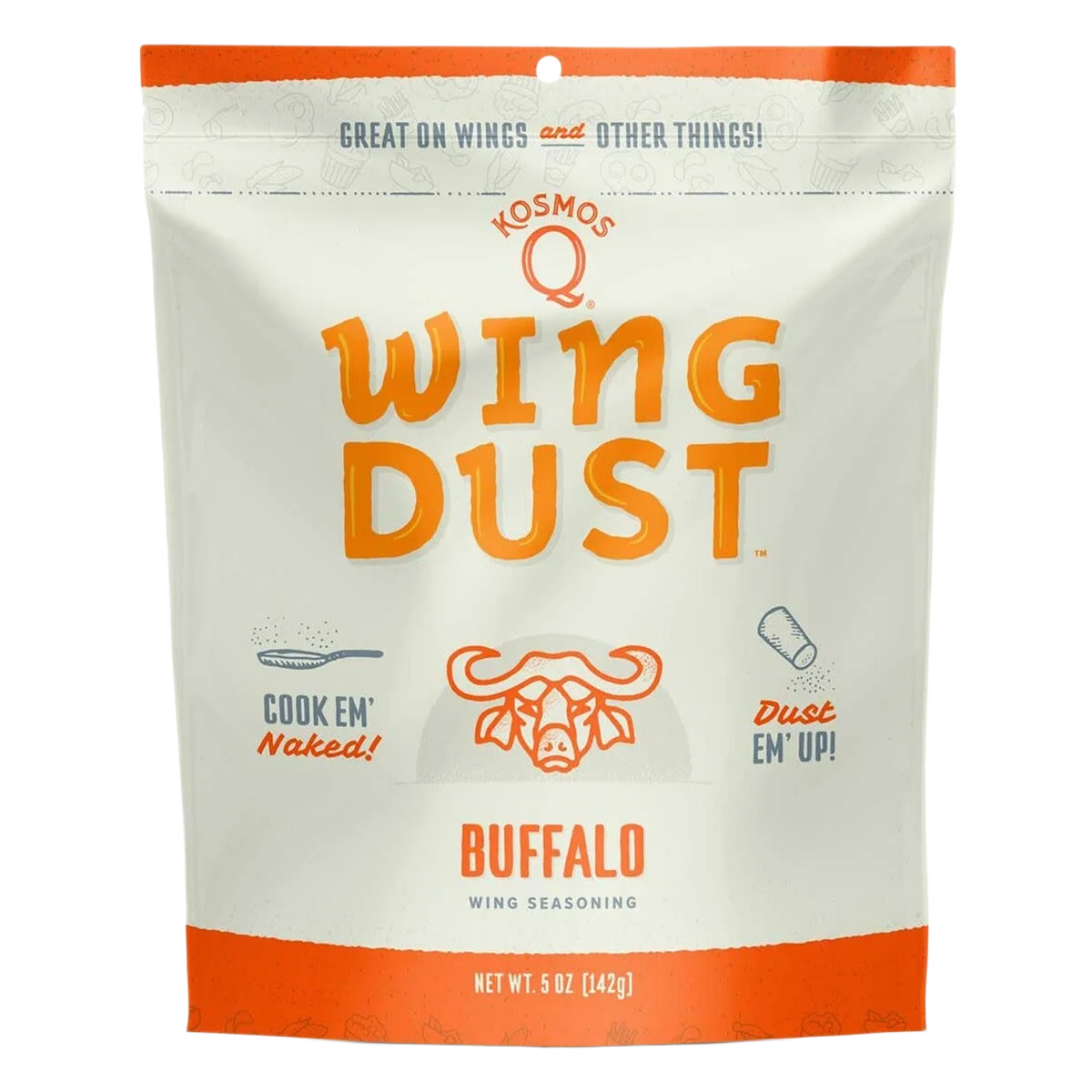 Eco-Friendly Kosmos Q Buffalo Wing Seasoning 5 oz. Long-Lasting