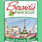 Trendy Berardi's French Roast Decaffeinated Coffee Beans 12 oz. Fast