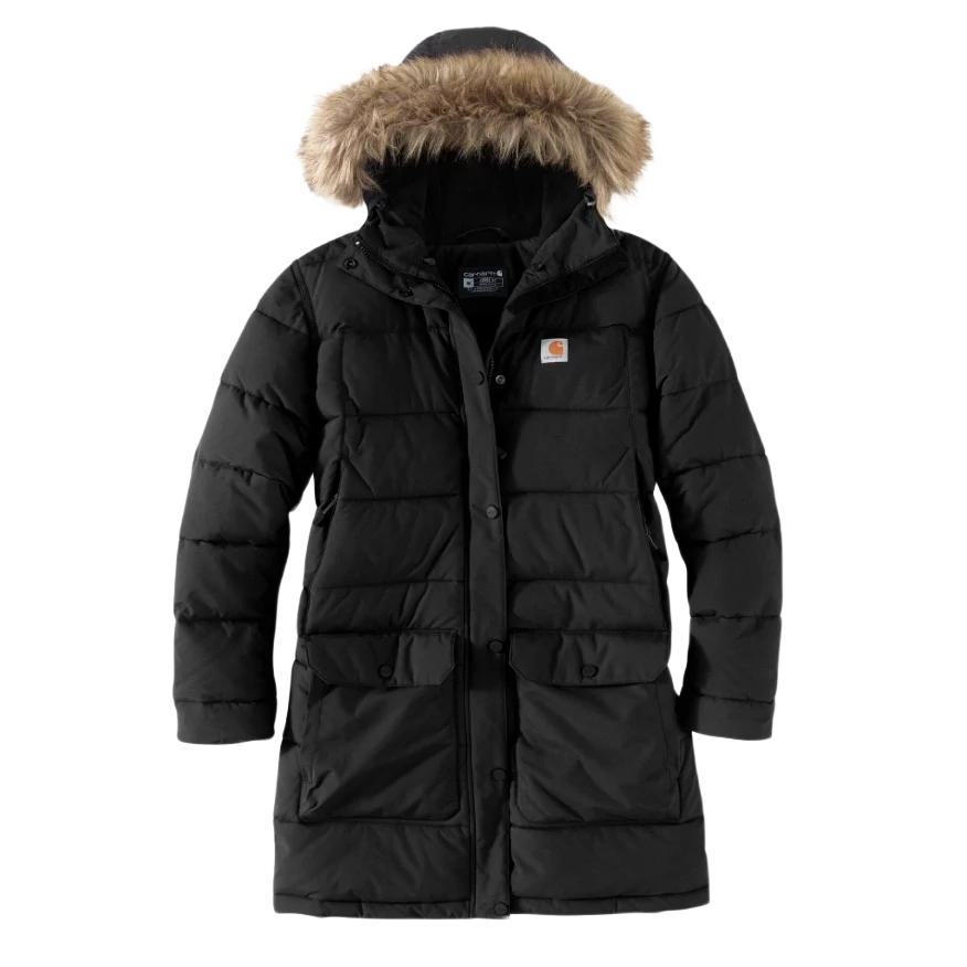 Safe Carhartt Women's Large Black Montana Insulated Coat Casual