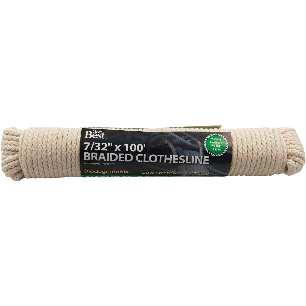 Responsible Do it 100 ft. 7 Braided Clothesline Durable