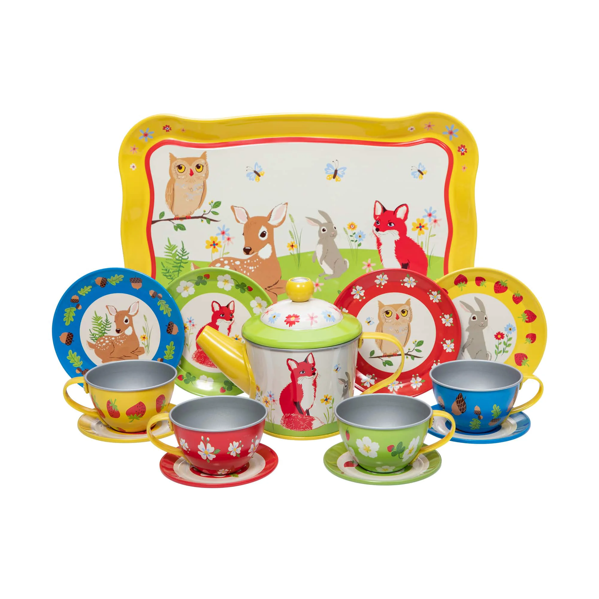 Exceptional Schylling Forest Friends Tea Set Fast