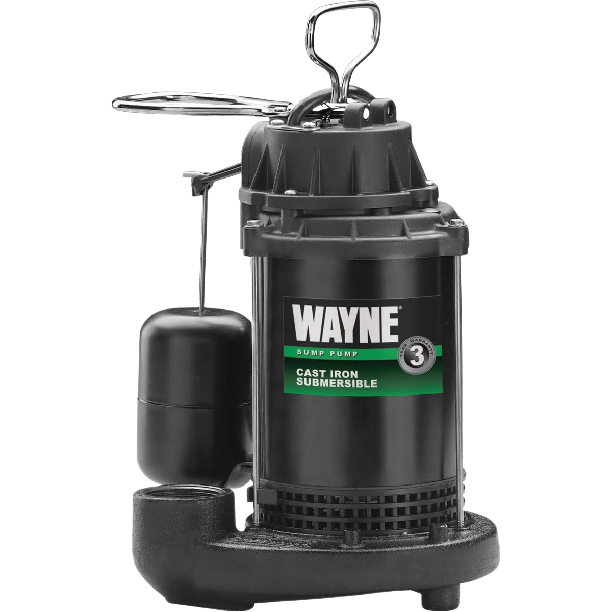 Comfortable Wayne 1 2 HP 115V Cast-Iron Submersible Sump Pump Superior