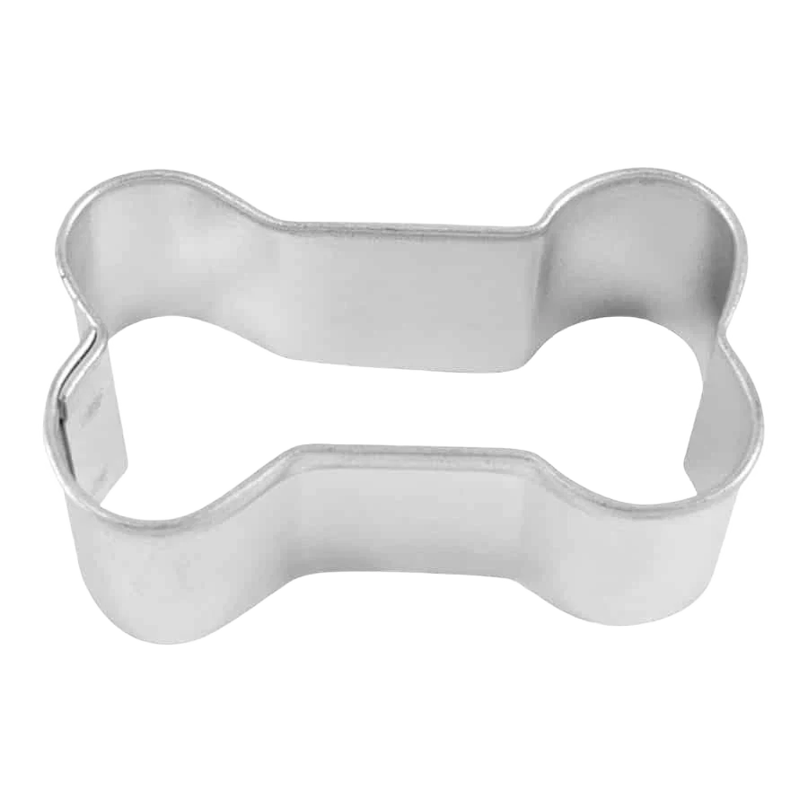 Green R M International Mini Dog Bone Cookie Cutter 1.4 in. Contemporary