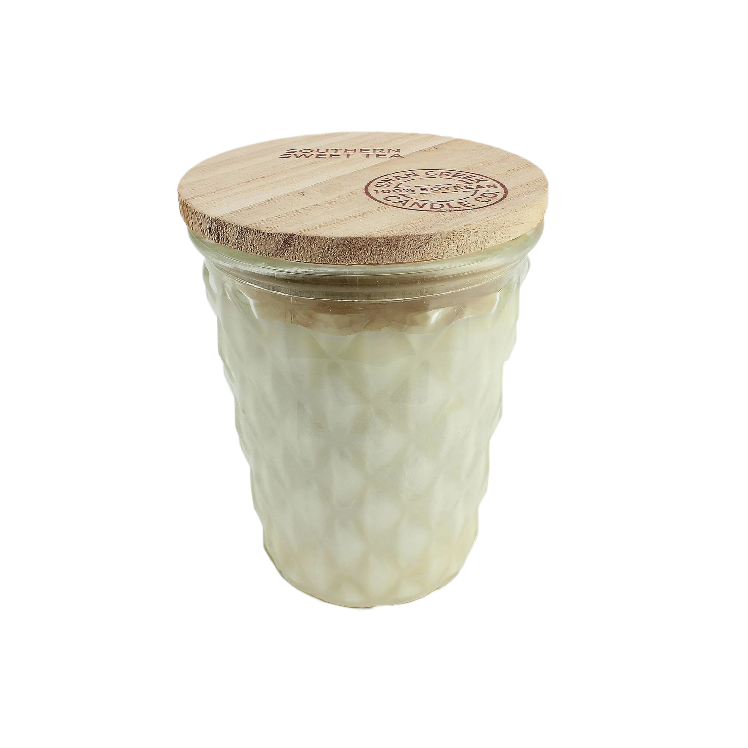 Expertly Made Swan Creek Southern Sweet Tea Timeless Jar Candle 12 oz. First-Class