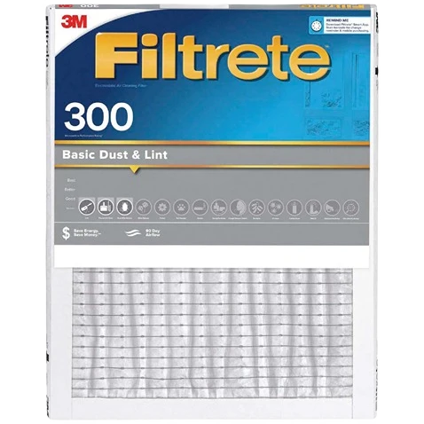 Next-Generation Filtretre Basic Dust and Lint 300 MPR Furnace Filter 20 in. x 20 in. x 1 in. Soft