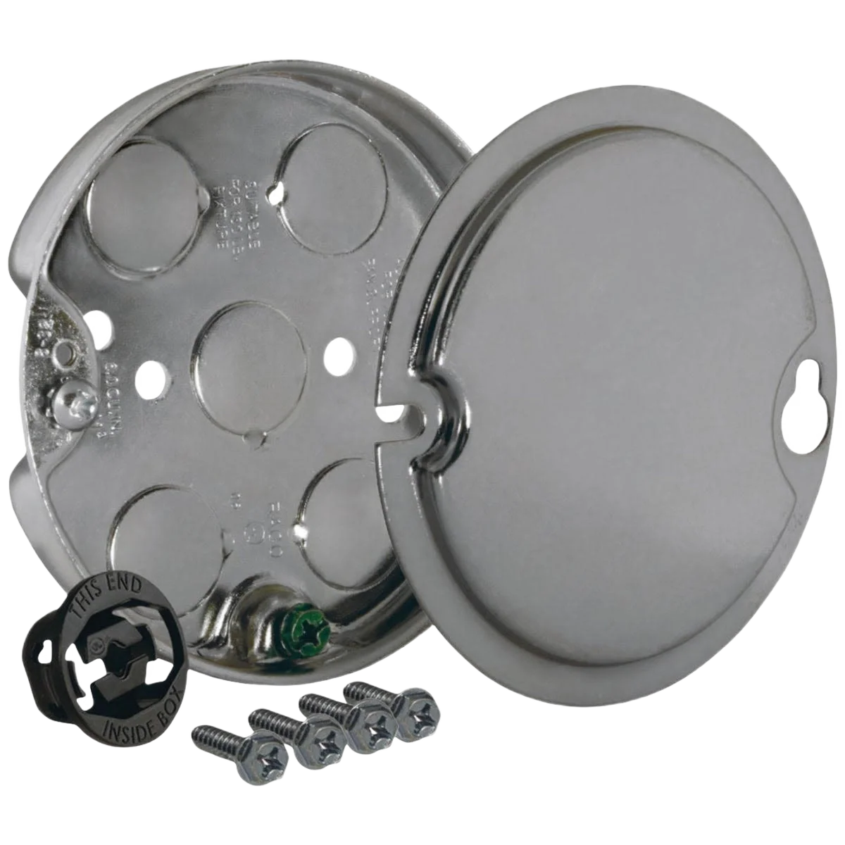 Quality Southwire 4 In. W 8 Cu. In. Round Ceiling Fan Box Versatile