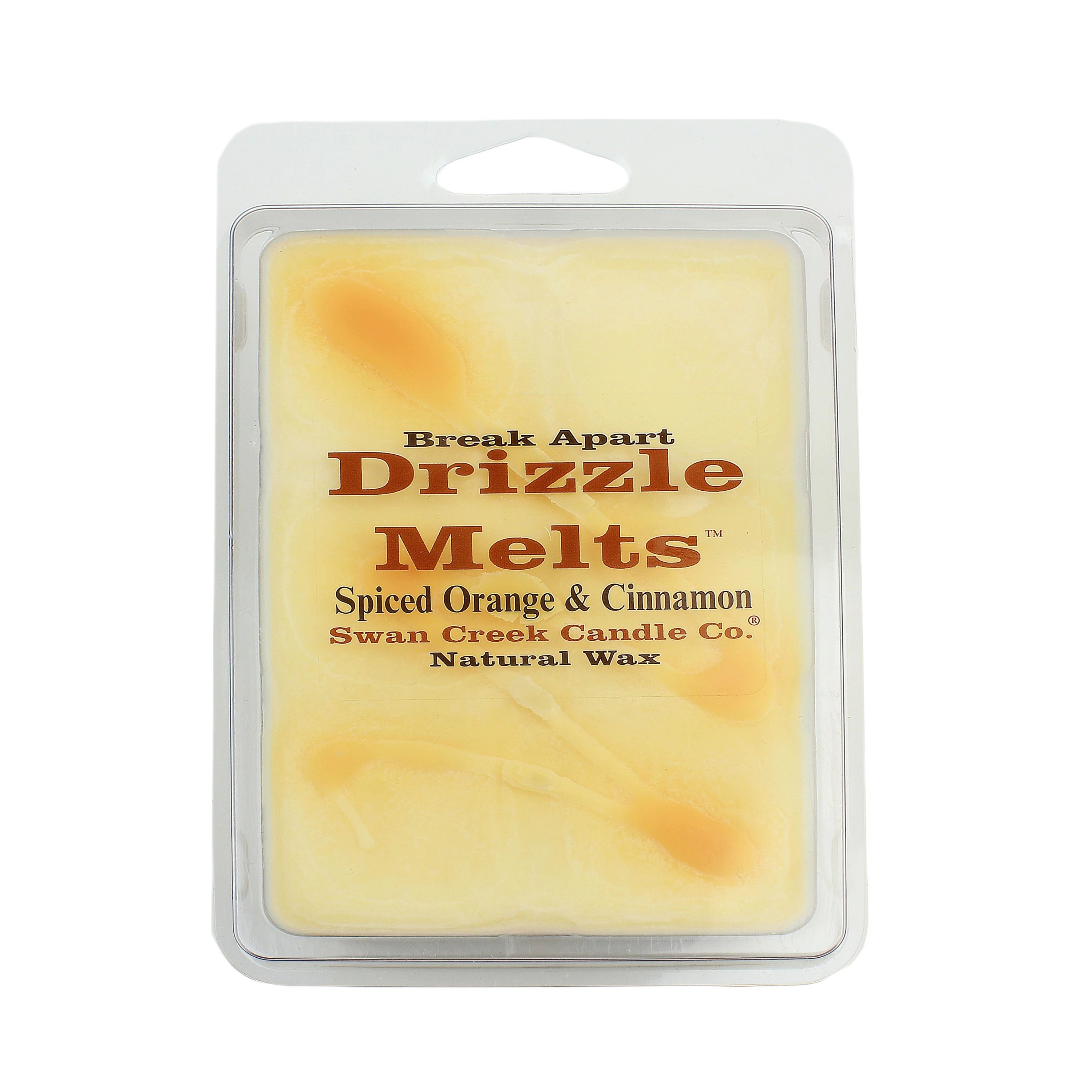 Easy-to-Use Swan Creek Spiced Orange Cinnamon Drizzle Melts 6-Pack Genuine