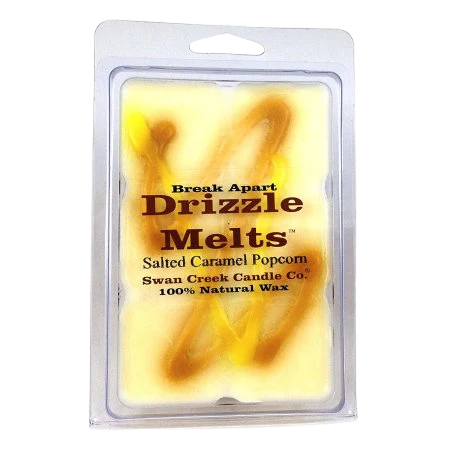 Professional Swan Creek Salted Caramel Popcorn Drizzle Melts 6-Pack Lightweight