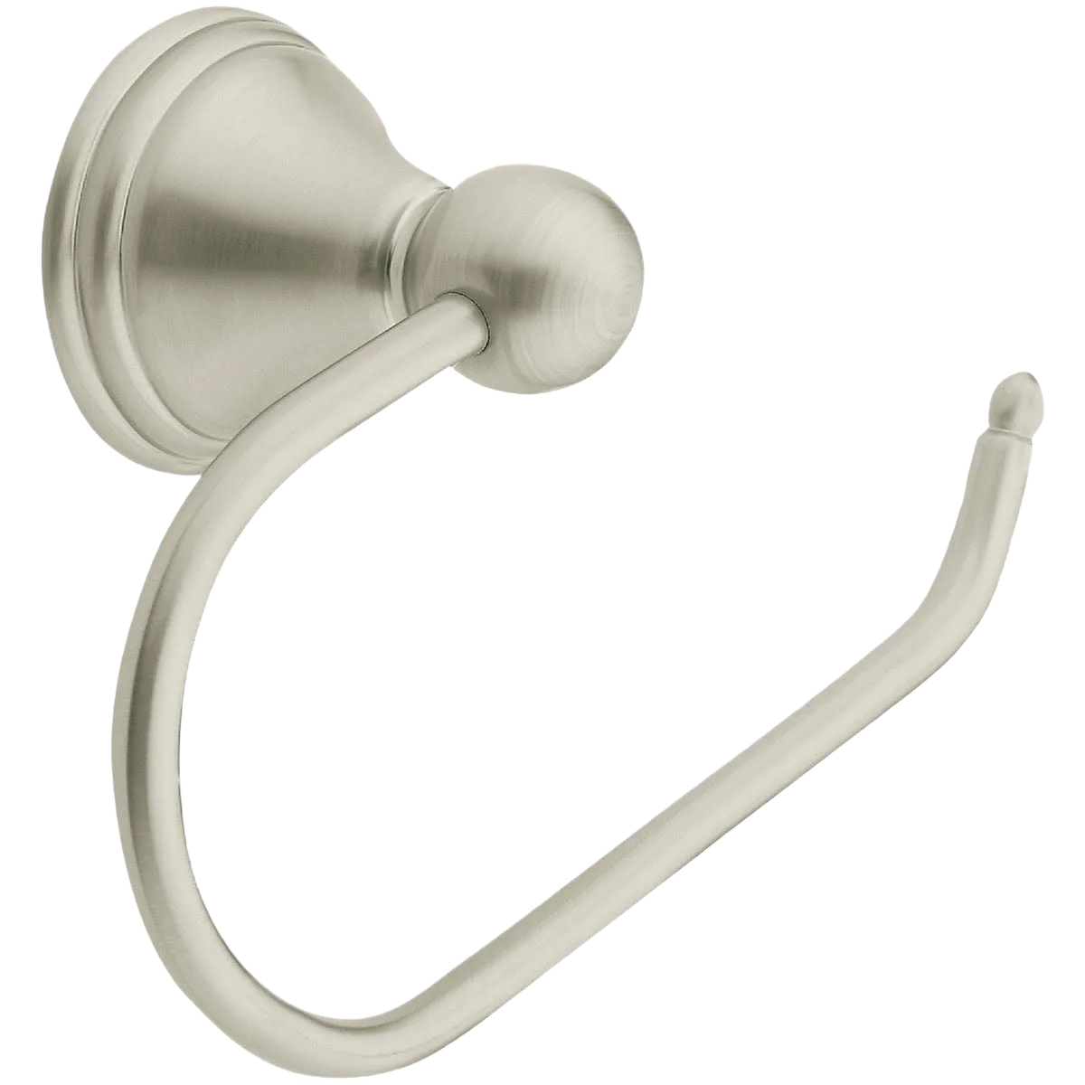 Classic Moen Preston Brushed Nickel Toilet Paper Holder Flexible
