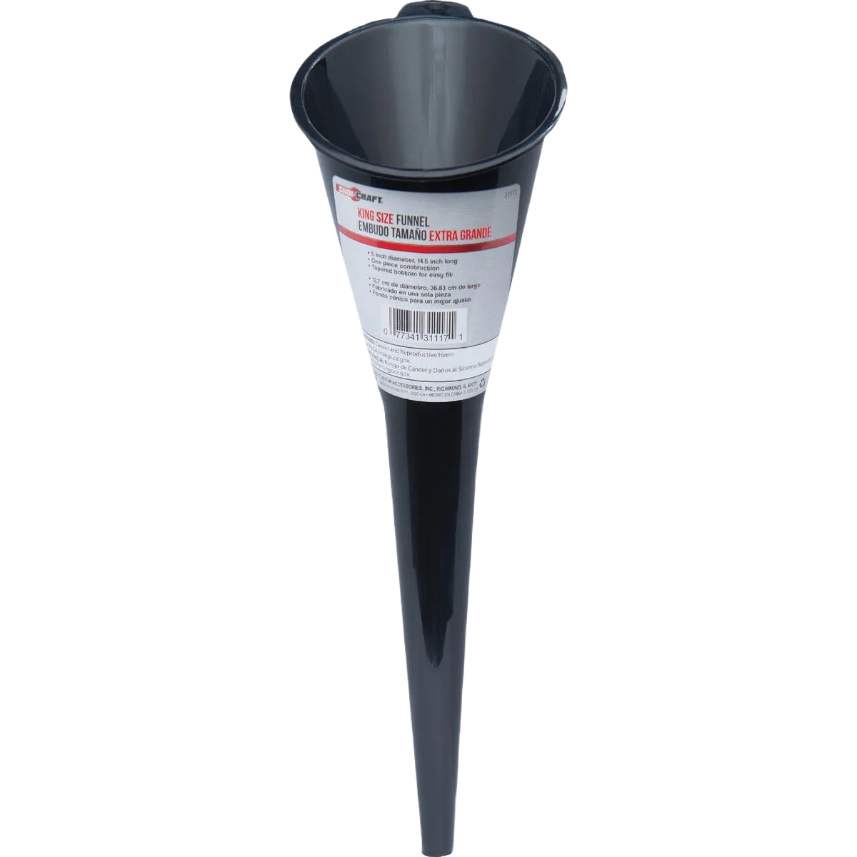 Classic Custom Accessories Heavy-Duty Transmission Filler Funnel Fine